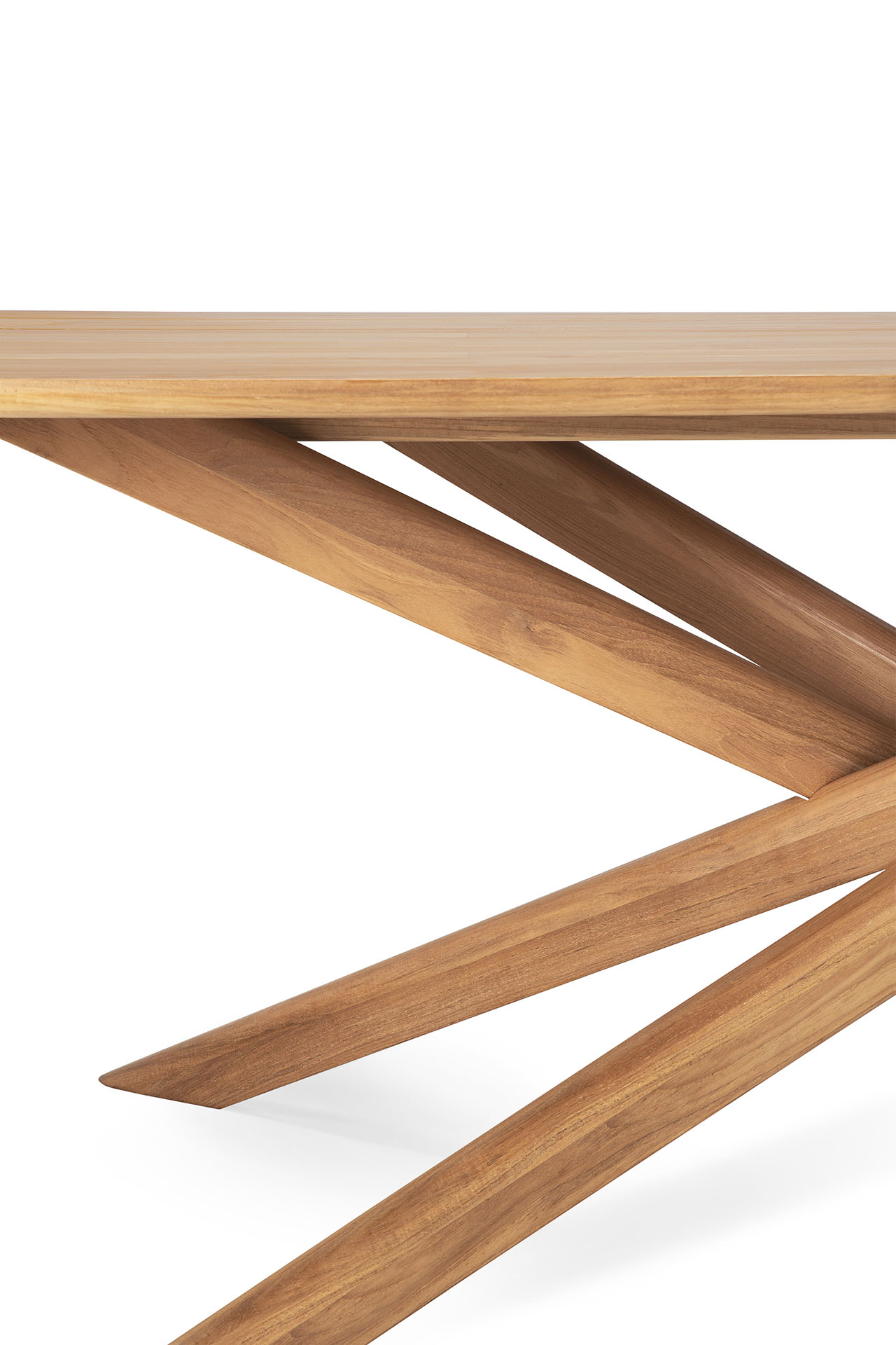 Teak Mikado tuintafel - 203x104
