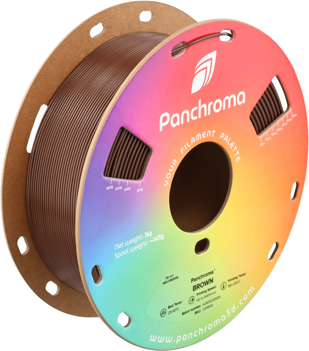 Polymaker  Panchroma CoPE Brown, 1,75 mm / 1000 g    Farbenprächtiger Copolyester in Brown
