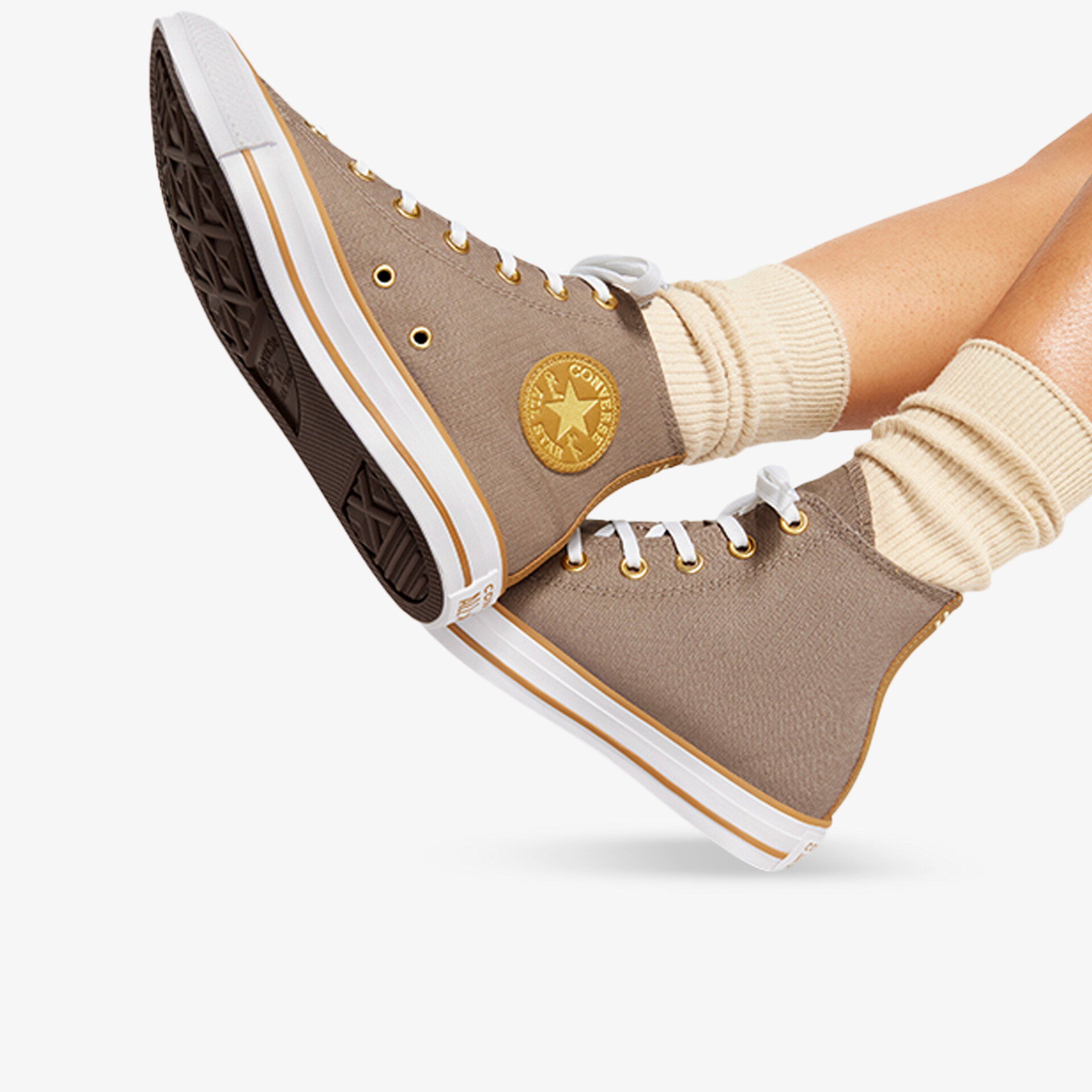 CONVERSE Chuck Taylor Unisex Sneaker High braun