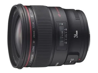 Canon EF - Vidvinkel objektiv - 24 mm - f/1.4 L II USM - Canon EF - for EOS 1000, 1D, 50, 500, 5D, 7D, Kiss F, Kiss X2, Kiss X3, Rebel T1i, Rebel XS, Rebel XSi