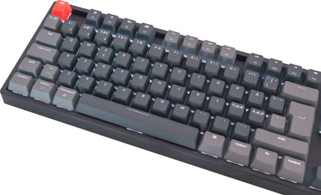 Keychron K8 trådløst tastatur (Gateron Red-switches)