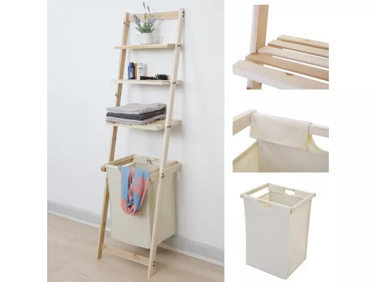 Étagère à échelle MCW-B59 Panier à linge
