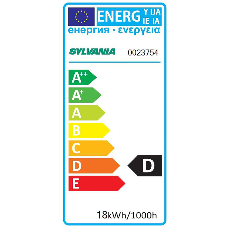 Sylvania Eco halogeenlamp capsule G9 18W 205lm 2800K Dimbaar