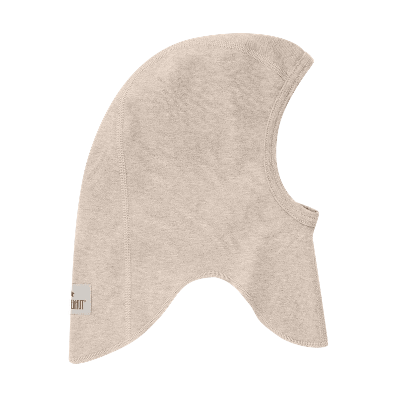 Balaclava Cotton Rib Camel Melange - Huttelihut - Rumpetroll