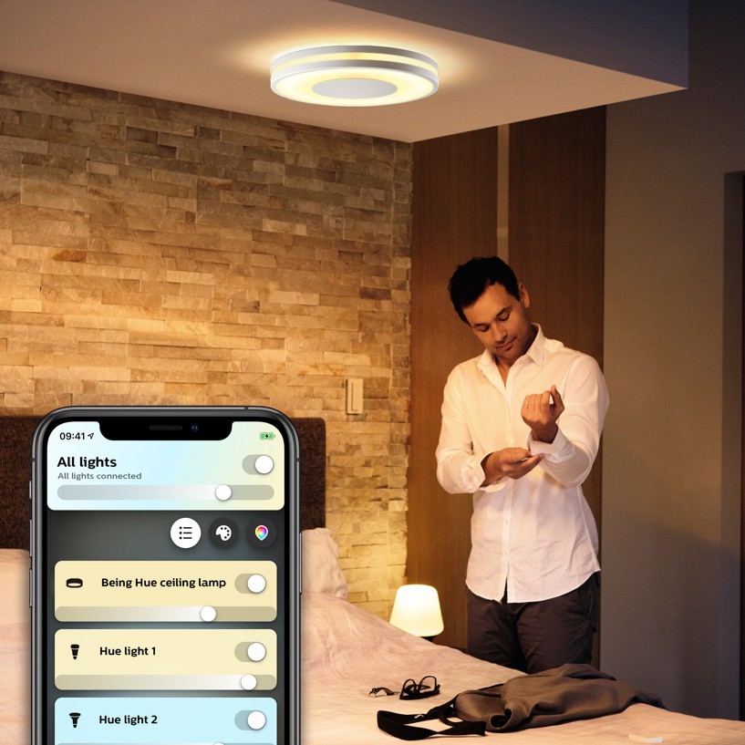 Philips Hue - Being Loftslampe - White Ambiance - Intelligent Belysning for Moderne Hjem