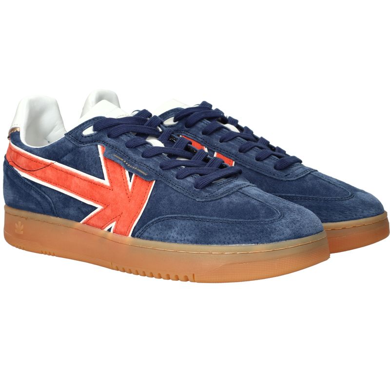 Kaotiko Boston Sneakers Blauw Heren