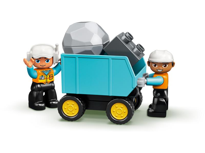 LEGO® DUPLO® Bagger und Laster 10931 Baustellen-Spielzeugset