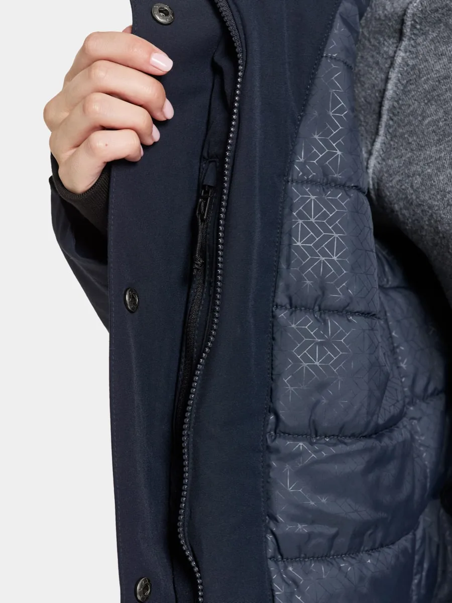 Didriksons Erika Wns Parka 3 Dark Night Blue