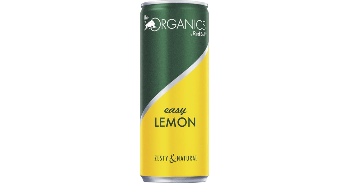 Red Bull Bio Organics Easy Lemon 0,25 Liter Dose (Einweg)