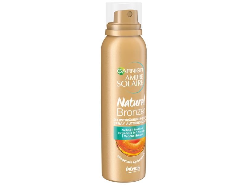 Garnier Ambre Solaire Selbstbräuner Natural Bronzer Selbstb Selbstbräunungs-Spray für eine natürlich aussehende und gleichmässige Bräune am ganzen Körper