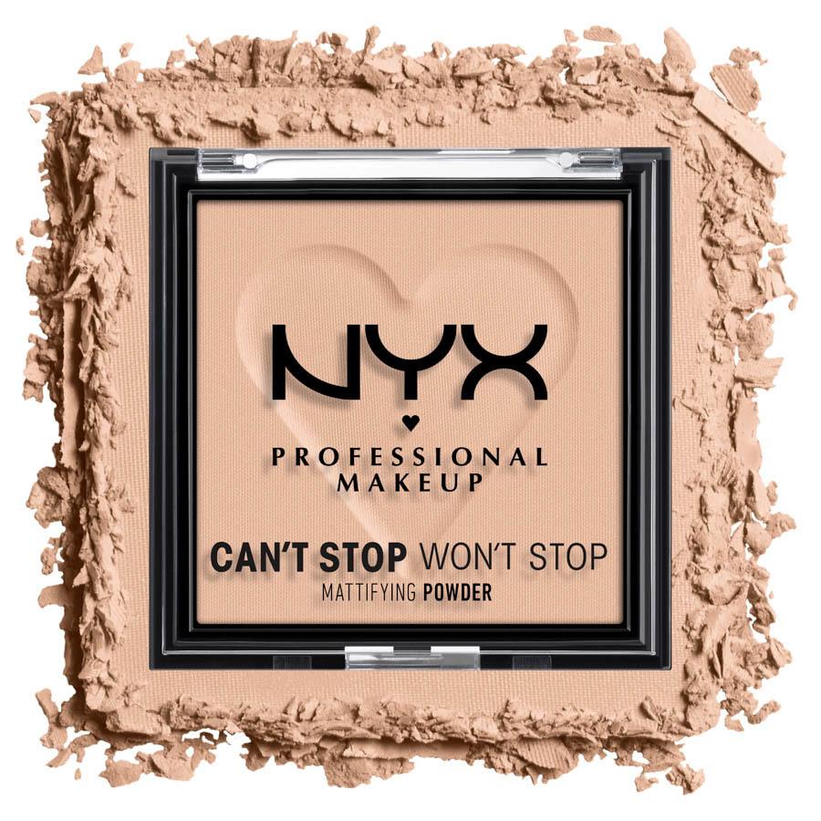 NYX Professional Makeup Can’t Stop Won’t Stop Mattifying Powder Medium 6g