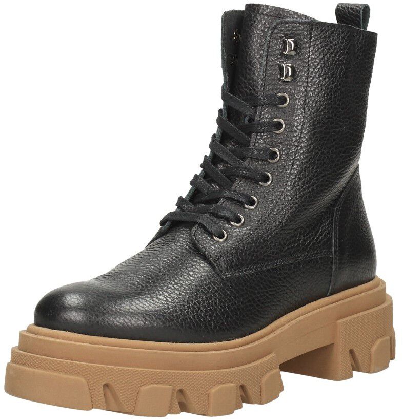 Ps. Poelman Dames veterschoenen zwart