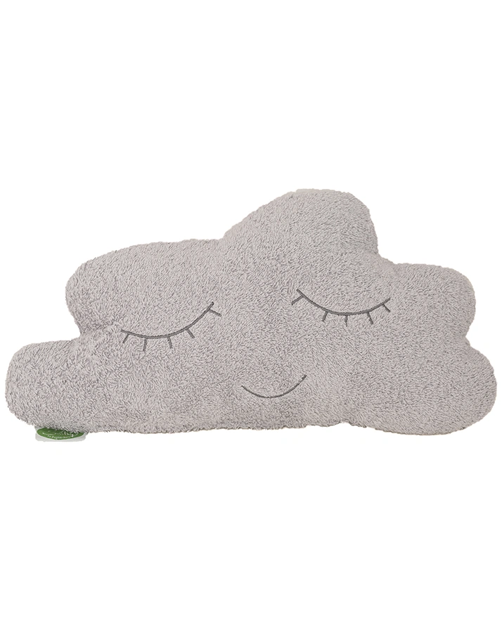 Schmusekissen WOLKE (35x20) in grau