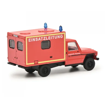 Schuco MB G Feuerwehr rot 1:87