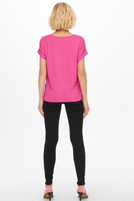 Only roze dames t-shirt