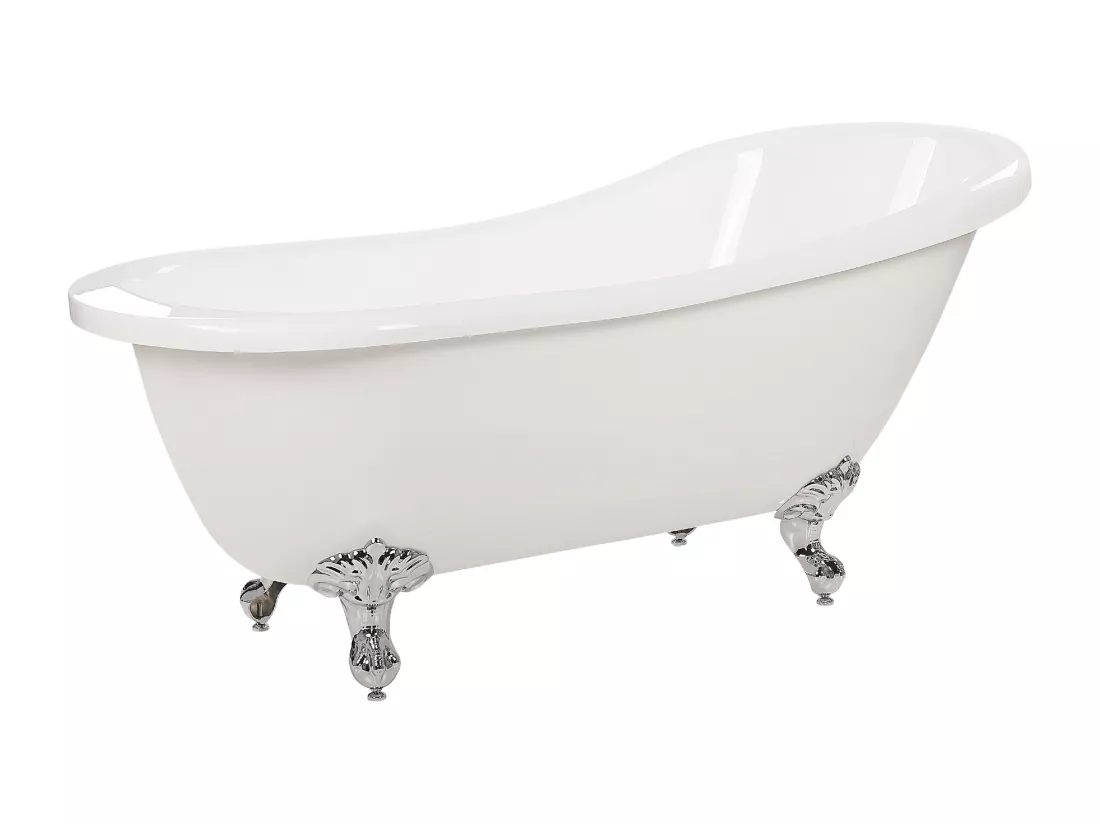Baignoire îlot blanche 153 x 77 cm CAYMAN