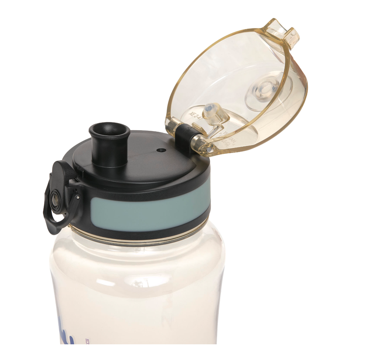 Lassig Lassig Lunchbox en drinkbeker Little gang Smile milky / ocean green