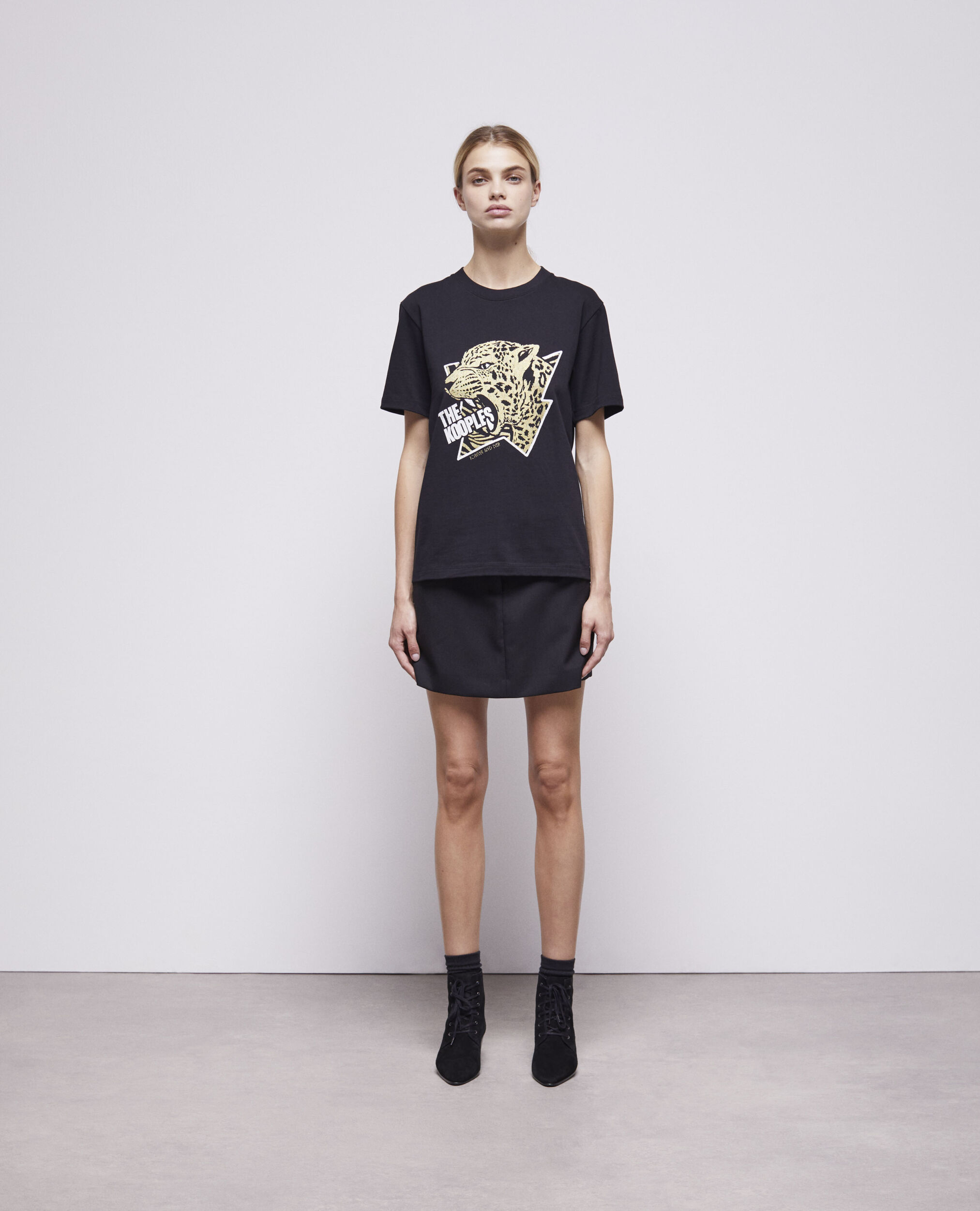 T-shirt sérigraphié tigre