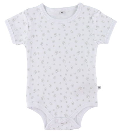 Pippi Baby Body k/æ - 4er-Pack - Hafen Mist