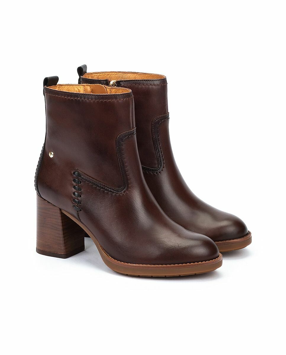 PIKOLINOS<br>Botas de tornozelo em couro Palencia