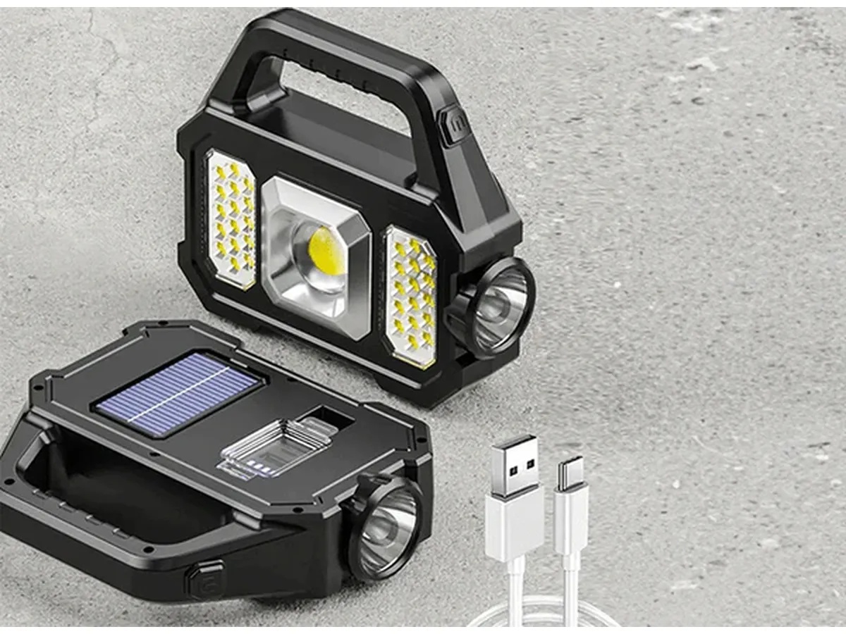 Nexxt Solar zaklamp met powerbank