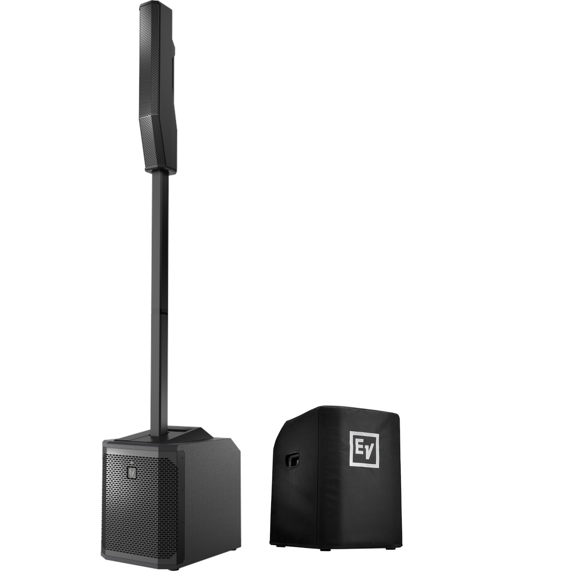 Electro-Voice Evolve 30M zwart + SUBCVR beschermhoes