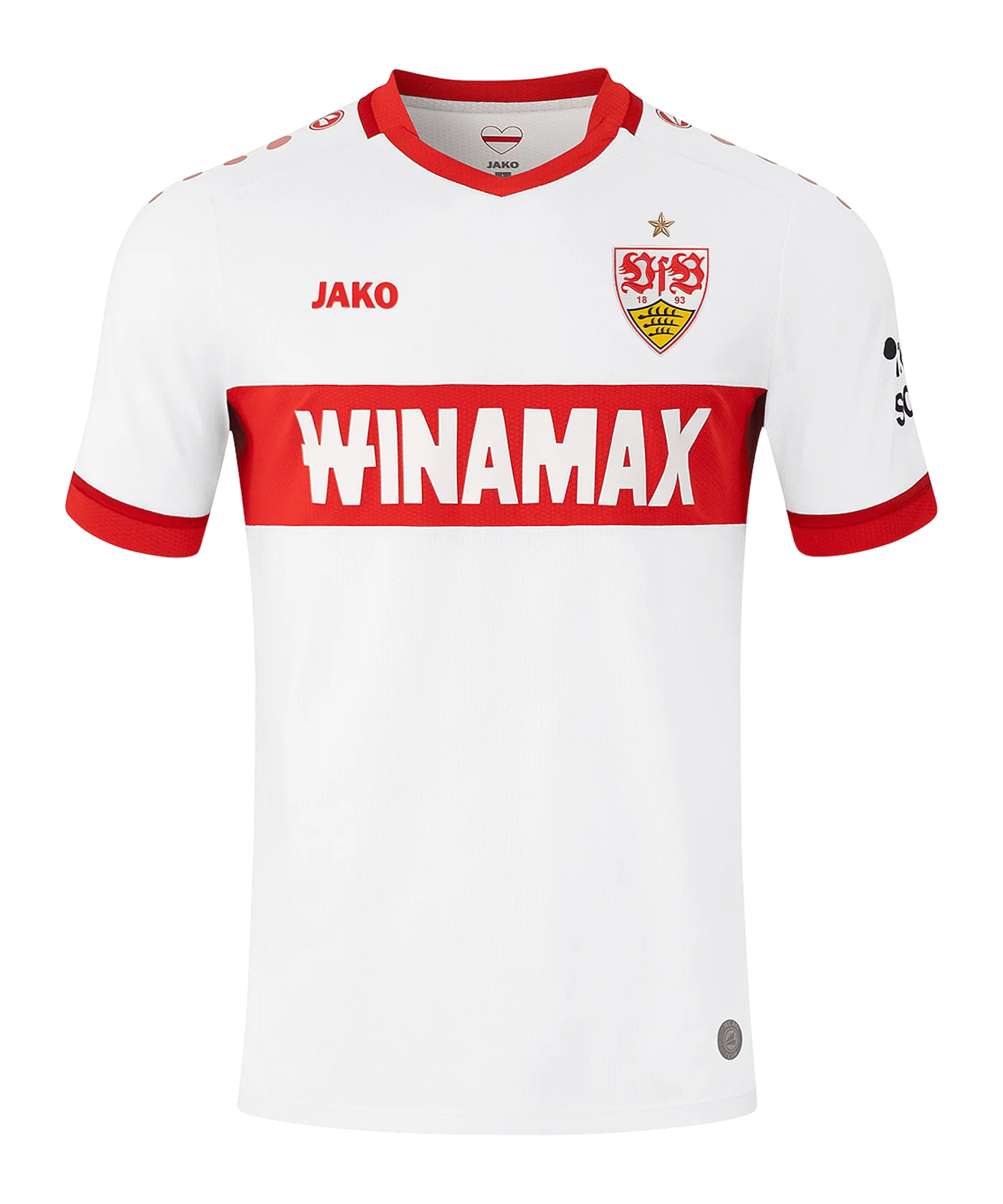 JAKO VfB Stuttgart Trikot Home 2024/2025 Weiss F000