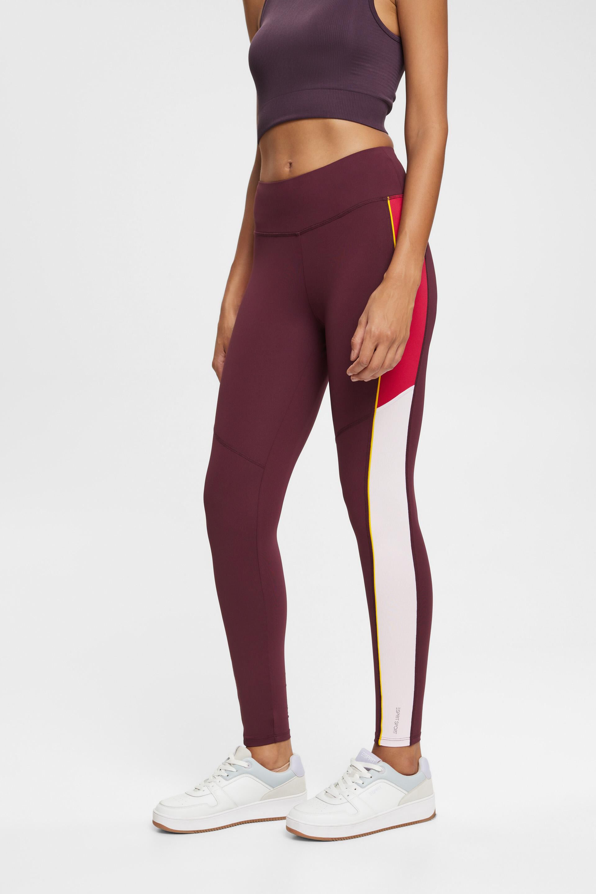 Leggings à effet colour blocking