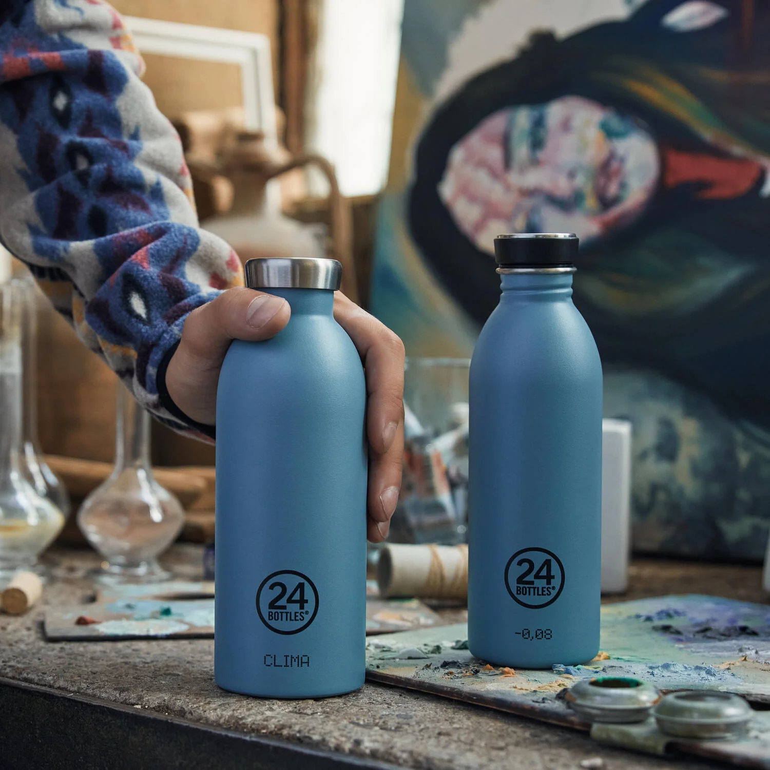 24Bottles  Urban flaske, Atlantic bay - 500 ml.