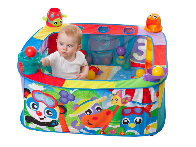 Playgro Bällebad Pop Up 30 Bälle Baby Bällebad