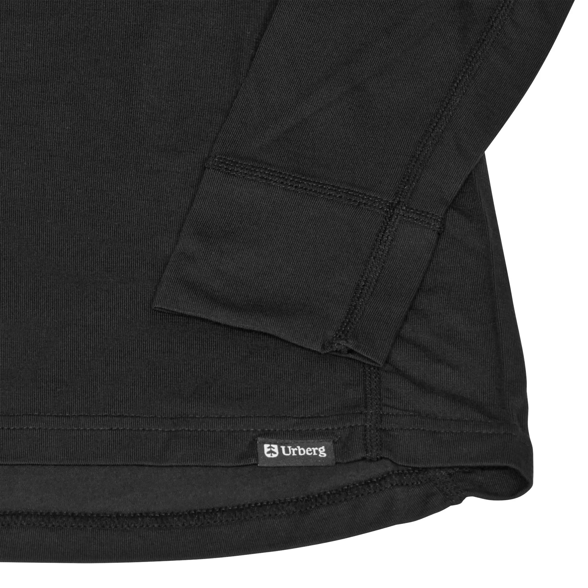 Urberg Juniors' Solid Tree Base Layer Set Black Beauty