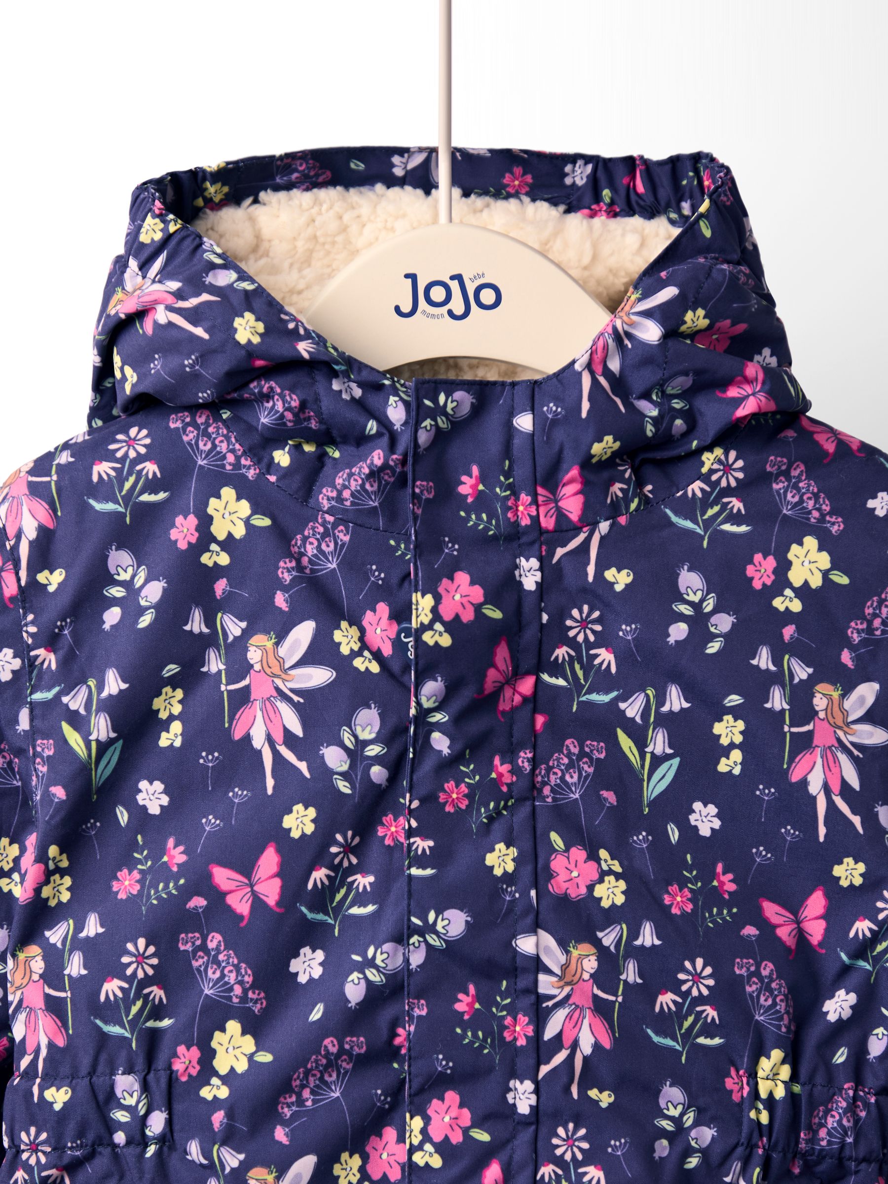 Marineblauwe fee - JoJo Maman Bébé Lined Parka