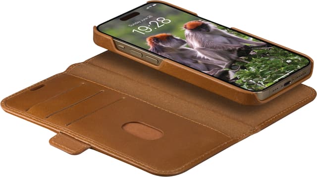 Dbramante1928 Lynge iPhone 15 Pro pungetui (brun)