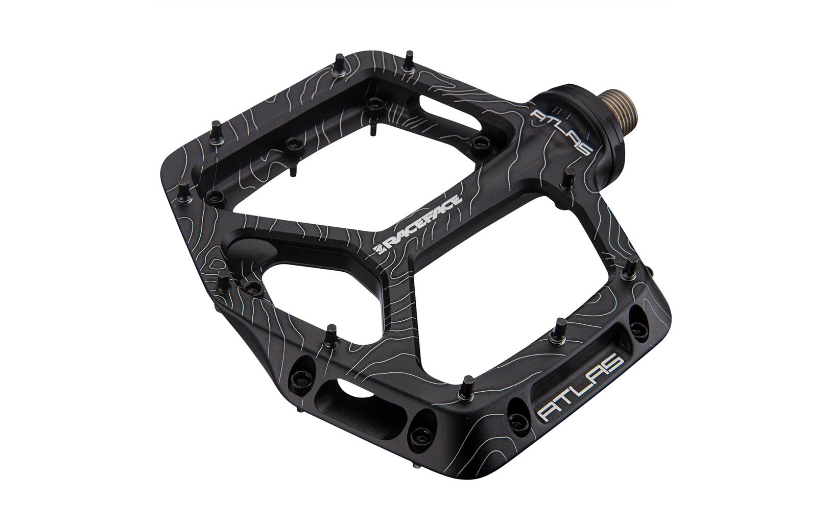Plattformpedale Atlas Pedal V2 Schwarz<br>Mountainbike Pedalen