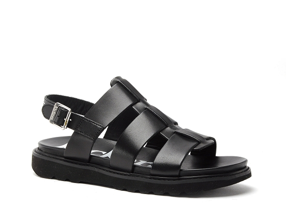 Kickers nu pieds plats femme neosinead 961230 50 noir