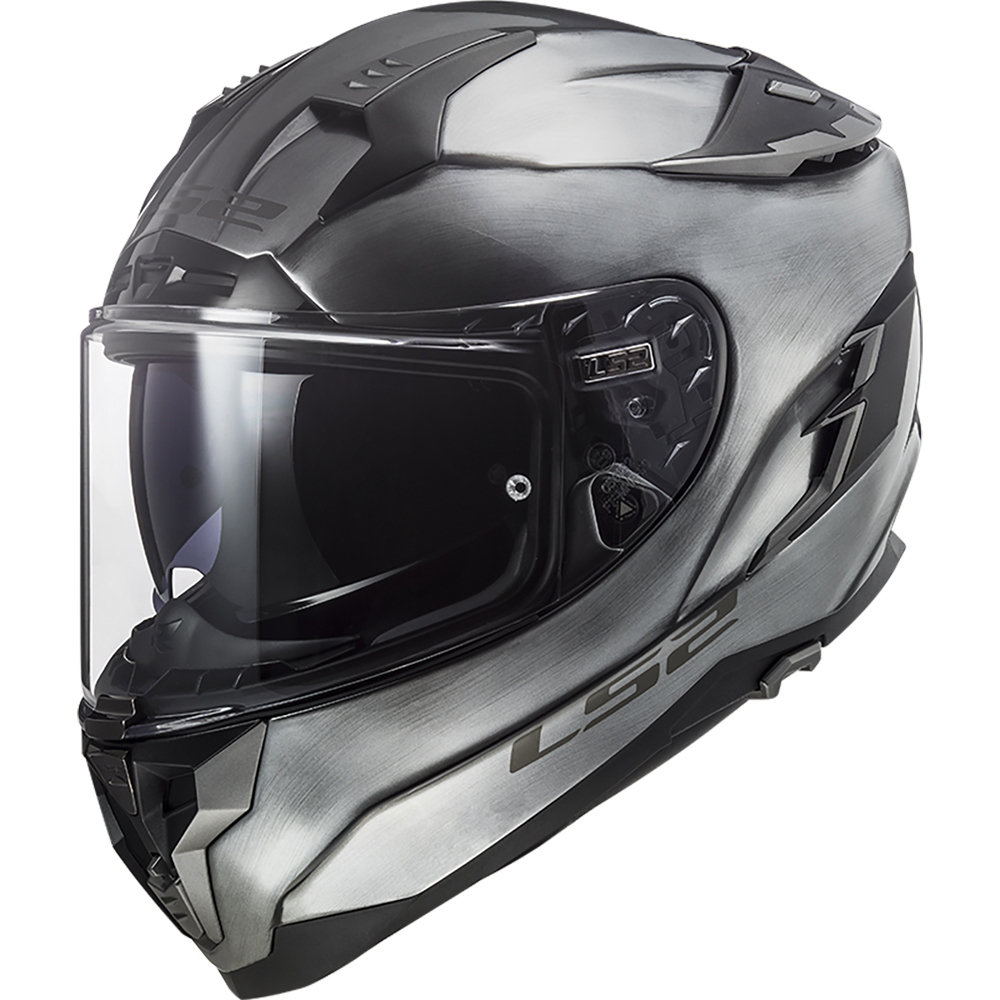 LS2 - Casque FF327 Challenger Jeans Titanium
