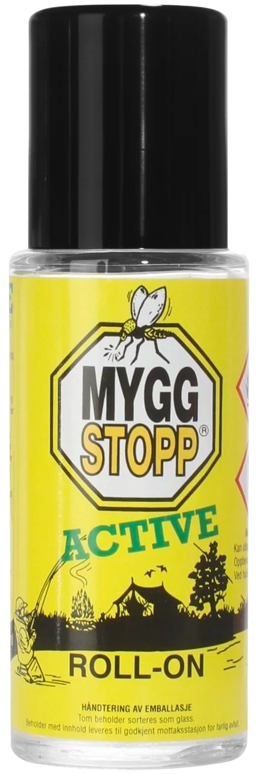 Myggstopp Active Glassrollon Mot Mygg Og Knott