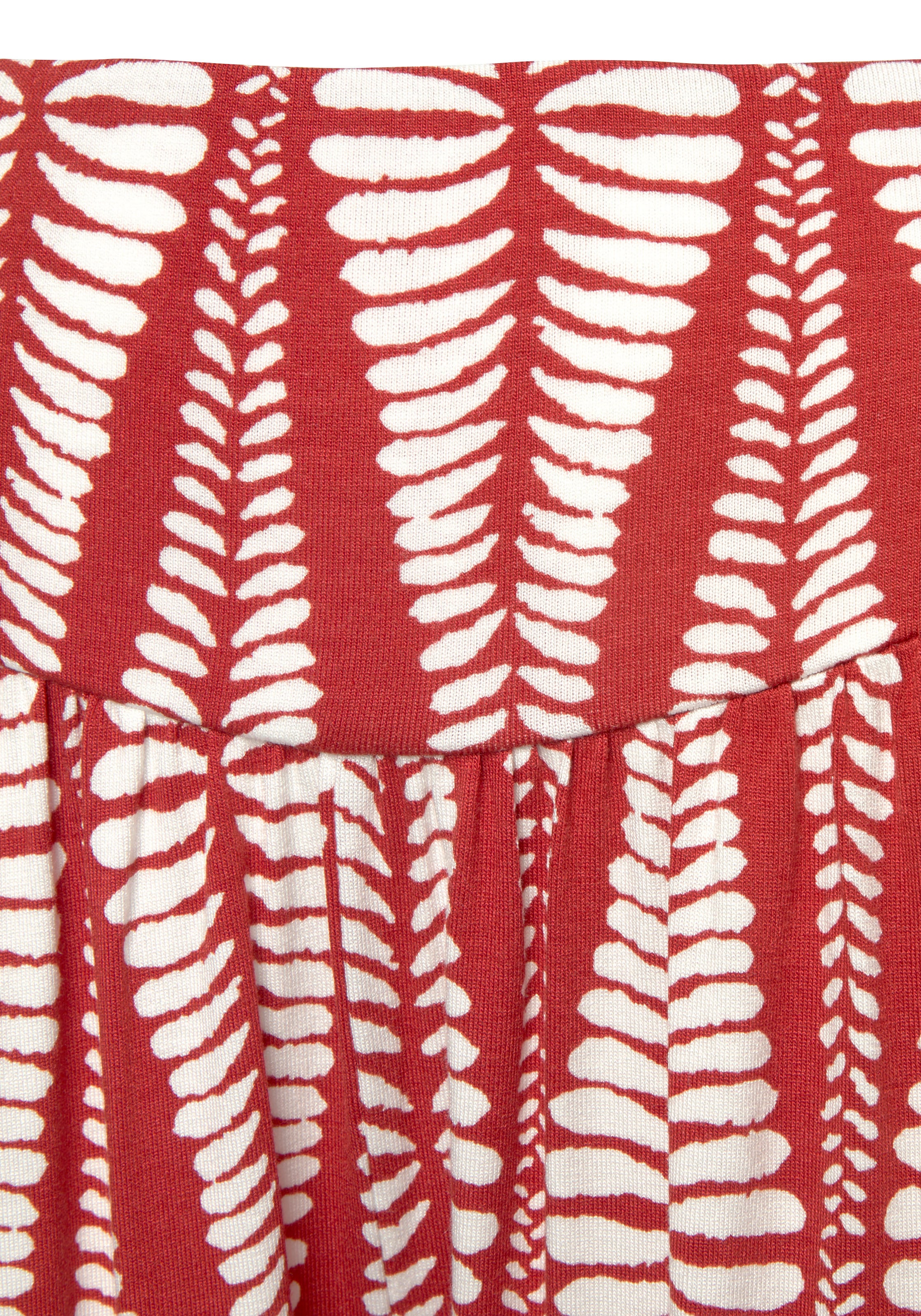 LASCANA 7/8-Hose  mit breitem Bündchen, leichte Sommerhose mit Taschen, Strandhose