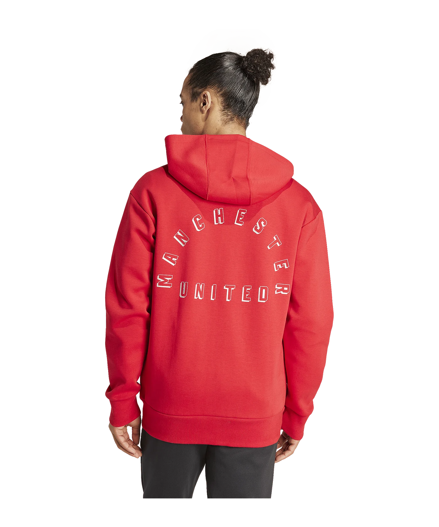 adidas Manchester United Anthem Jacke Rot