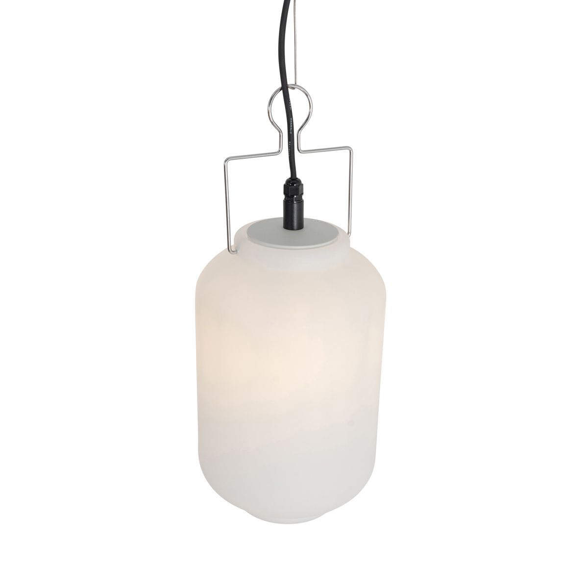 Smart buiten hanglamp wit 20cm incl. Wifi A60 - Pion