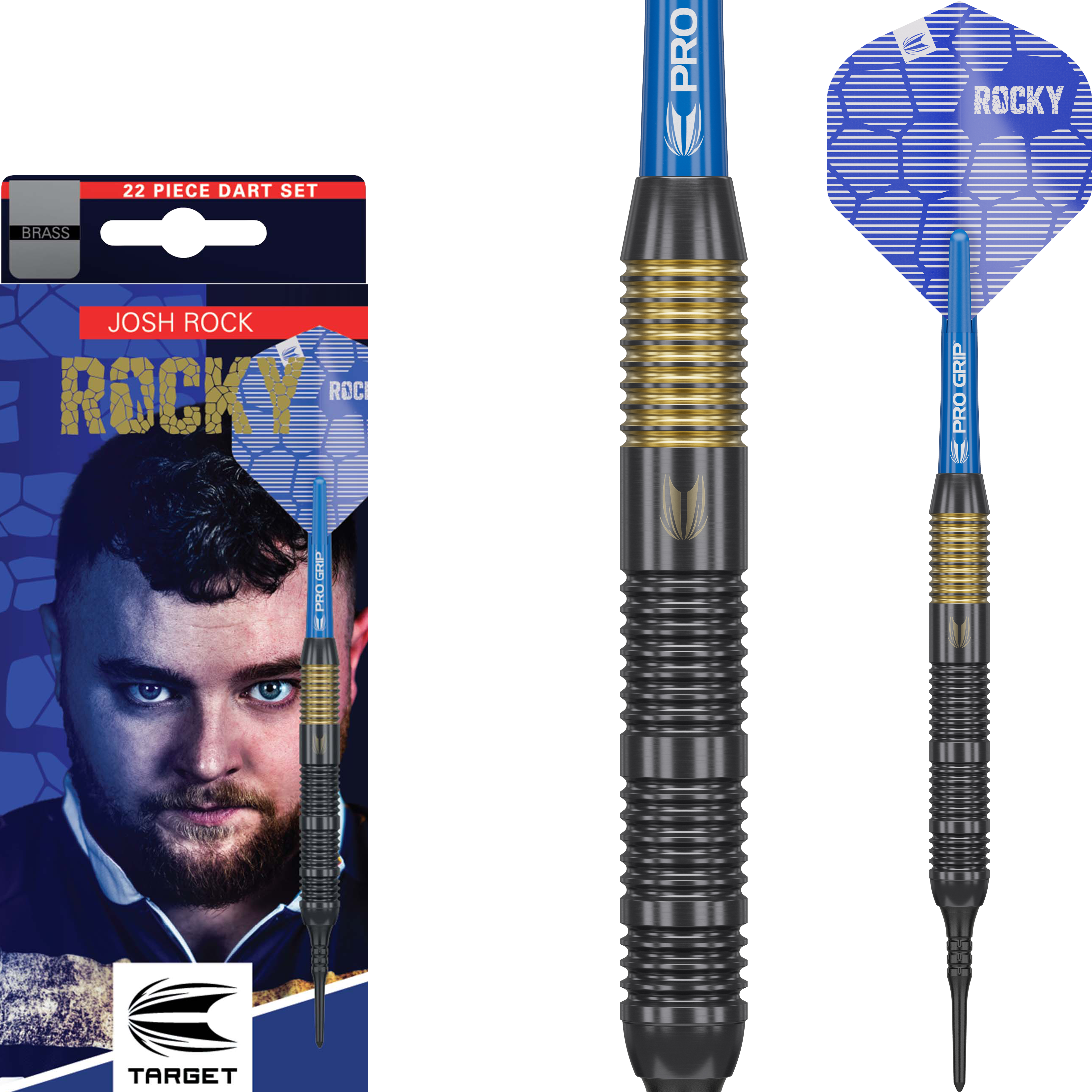 Target - Josh Rock Brass - Softdart