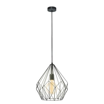 Eglo hanglamp Carlton zwart Ø31 cm