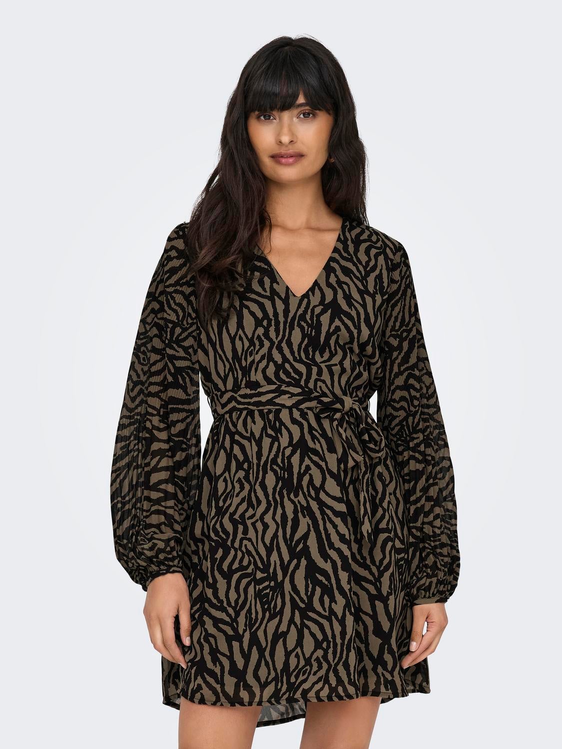 ONLSTAR Kurzes Kleid Walnut