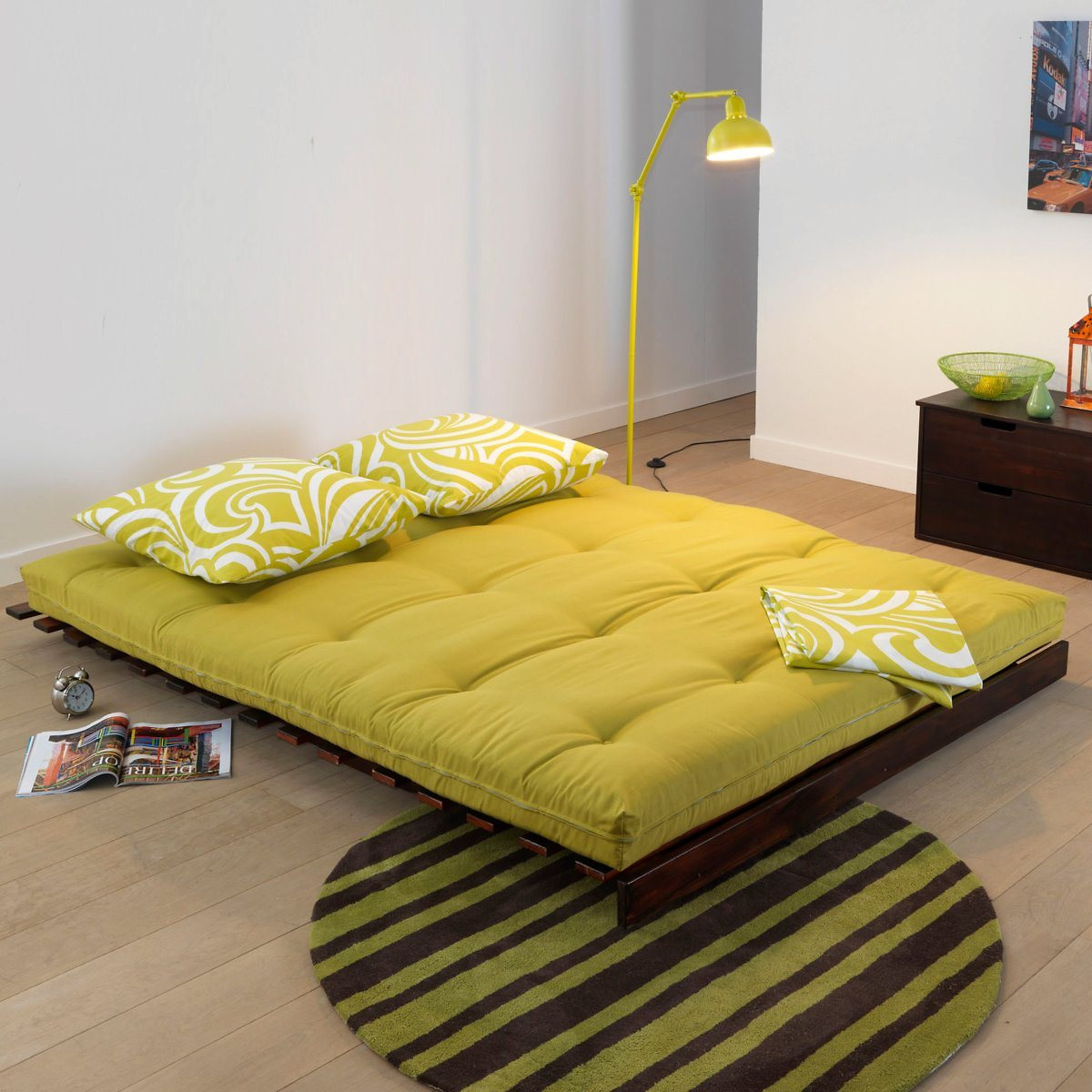 LA REDOUTE INTERIORS<br>Banco futon, 4 posições Tailandês