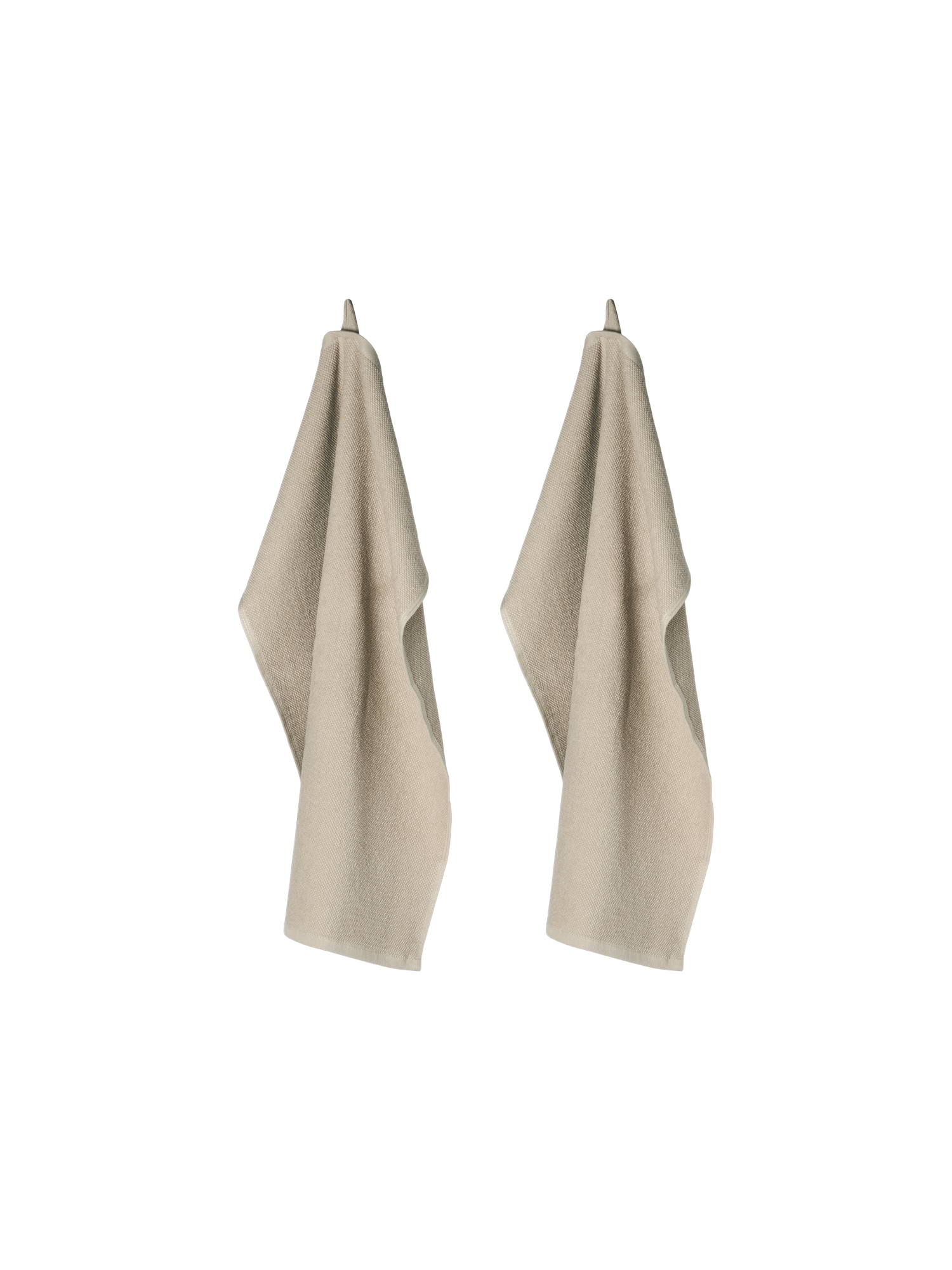 Håndklæder 2-pak | Bomuld. 70 x 50 cm. 2 stk | Warm Grey
