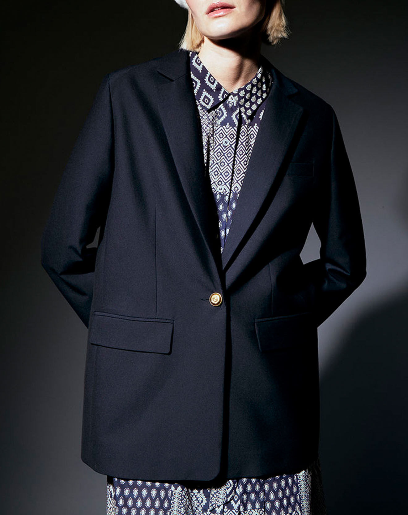 Jodhpur Veste Regina bleue