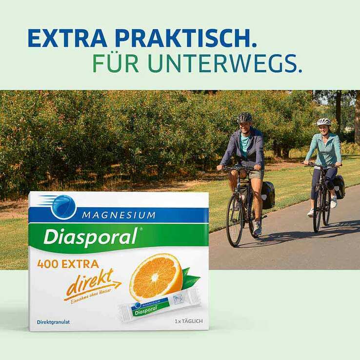 Magnesium Diasporal 400 Extra direkt Granulat, 50 St