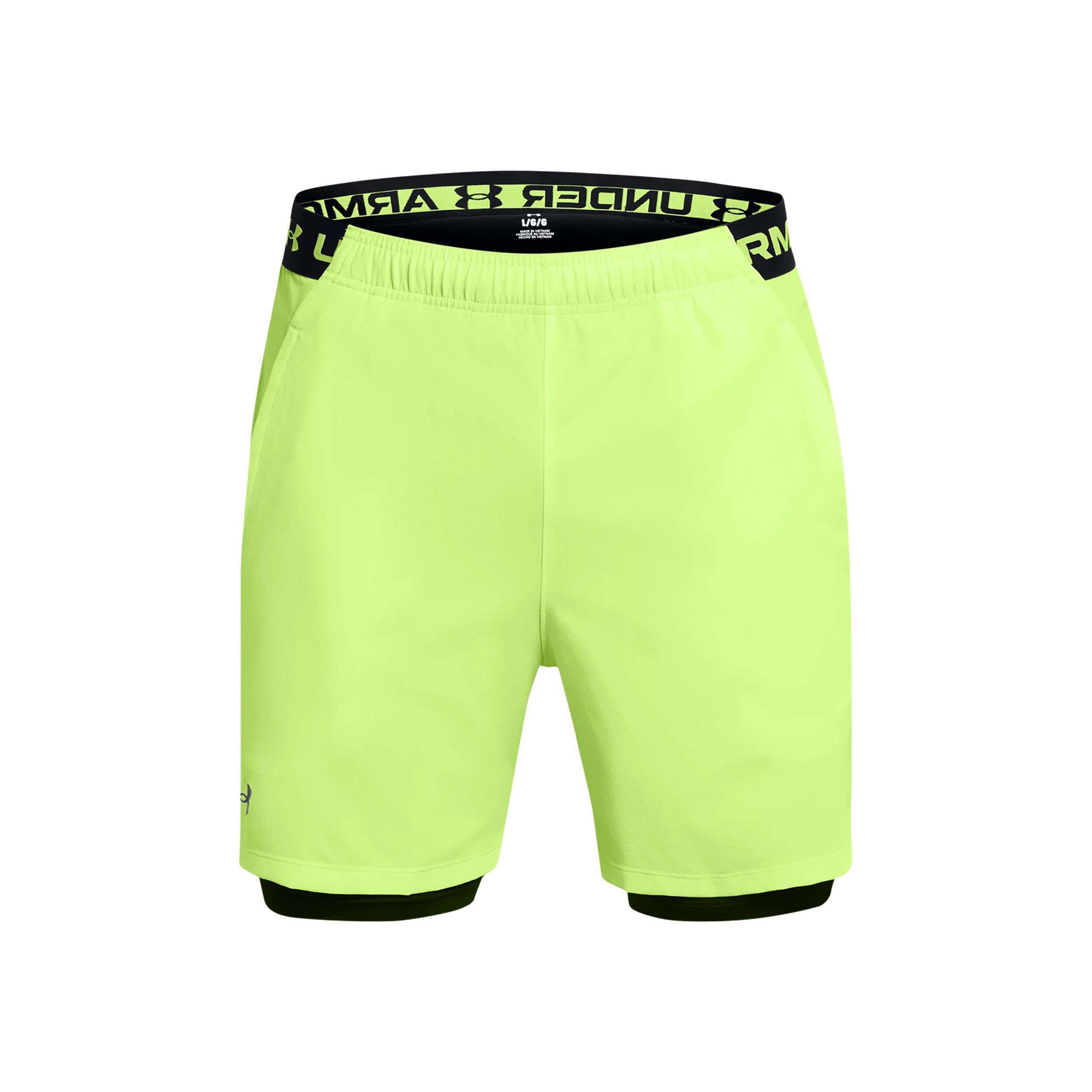 Under Armour Vanish Woven 2in1 Shorts Hommes - Vert