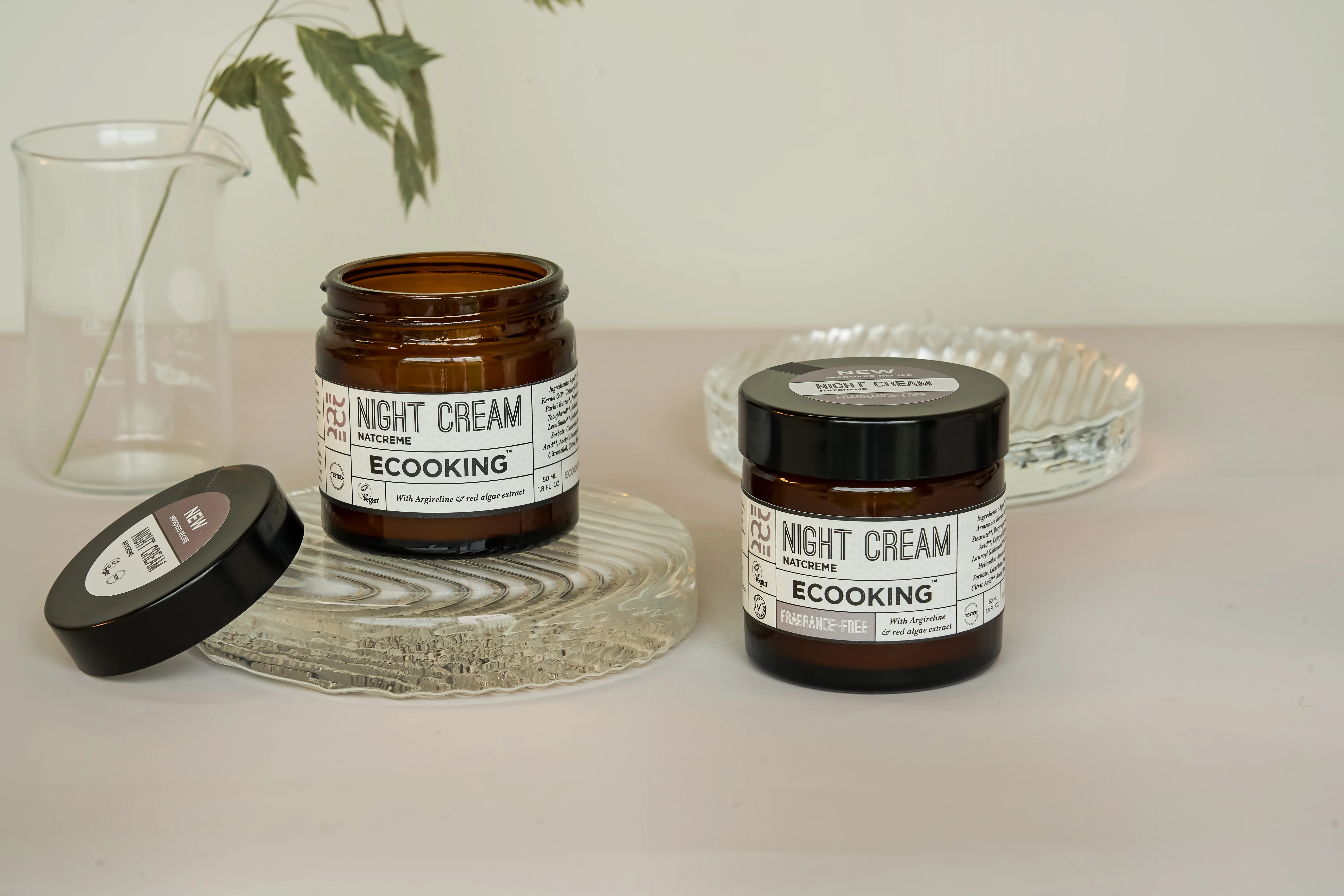 Ecooking  Parfumefri natcreme - 50 ml.