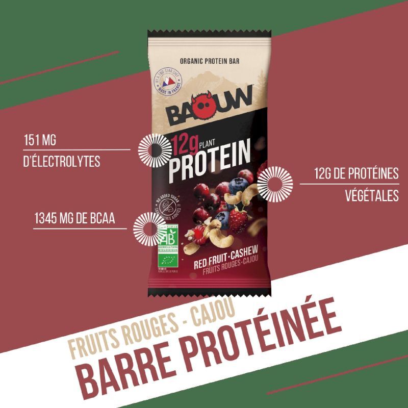 Fruits Rouges-Cajou - Barre énergétique